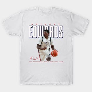 Anthony Edwards USA T-Shirt
